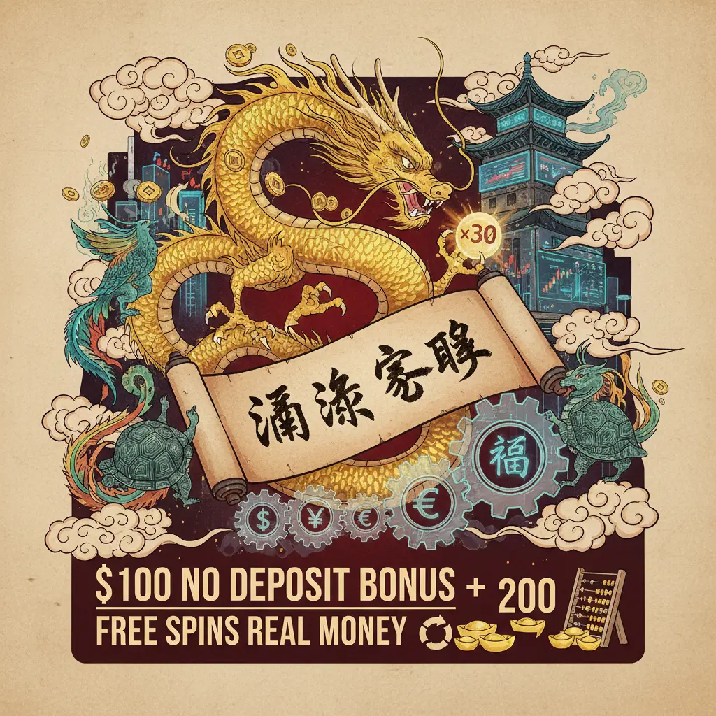 $100 no deposit bonus 200 free spins real money - Requirements