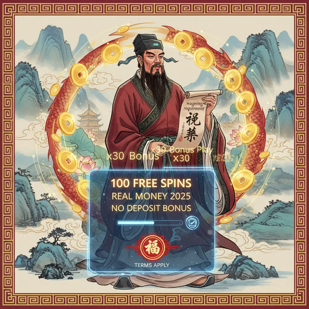 100 free spins for real money 2025 No Deposit Bonus - Requirements